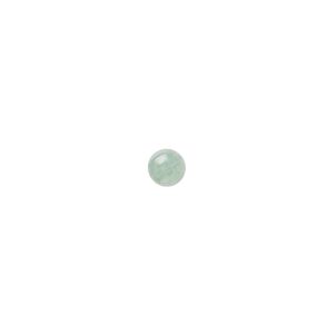 Green aventurine 1pkg16, calibrated round cab natural 5mm