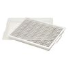 Organizer, Tiny Containers Tray&trade;, Bead Storage Solutions&trade;, plastic, clear and opaque off-white, 13-3/4 x 10-1/2 x 2 inches with (78) 2 x 1-1/8 x 3/4 inch containers. Sold per 82-piece set. image number 1