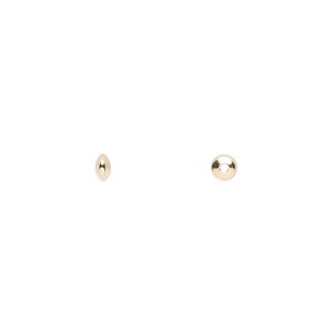 Bead 1pkg10 14Kt gold-filled, 3.5x2mm saucer