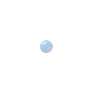 Cabochon, "opal" (silica and epoxy) (man-made), turquoise blue, 6mm calibrated round. Sold individually.