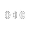 Fancy stone 1pkg1 Caribbean green foil back, Crystal Passions&reg; Regenerated 18x13mm oval 4120 image number 1