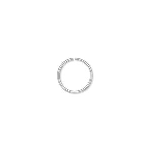 Jump ring 1pkg50 sterling silver-filled, 10mm round, 22 gauge / 8.8mm inside diameter