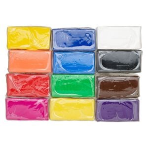 Polymer clay, Sculpey&reg; PREMO, assorted classics. Sold per pkg of (12) 1-ounce bars.