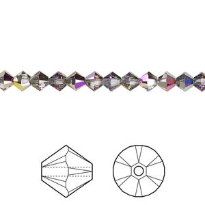 Bead 144pk crystal electra, Crystal Passions&reg; 4mm bicone 5328
