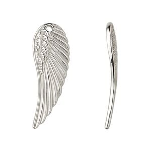Focal, stainless steel, satin finish, 31x11mm single-sided wing. Sold individually.