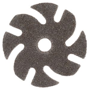 Abrasive disc, 3M&trade; Scotch-Brite&trade; EXL Unitized, plastic, brown, coarse grit, 3-inch replacement disc for Jooltool&trade;. Sold individually.