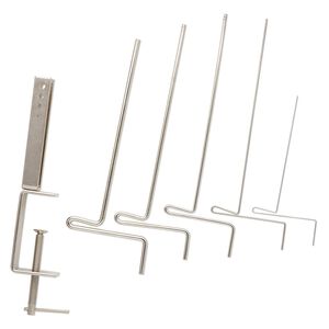 Artistic Wire&reg; Coiling Gizmo&reg; Deluxe Econo Winder, steel, 5-1/4 to 8-1/2 inches with 5 crank rods. Sold individually.