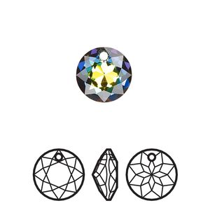 Drop 48pk crystal vitrail medium, Swarovski&reg; 10mm pendant classic cut 6430