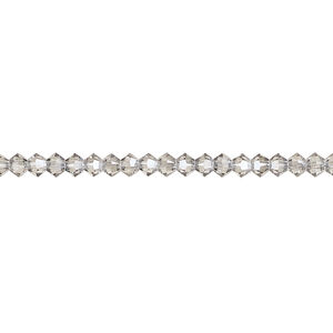 Bead 1pkg1440 crystal urban grey, Swarovski&reg;, 3mm XILION bicone 5328
