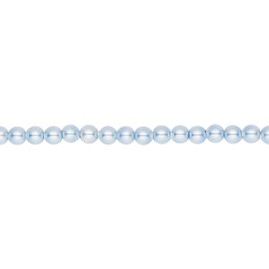 Pearl 1000pk light blue, Swarovski&reg; 3mm round 5810