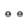 Hemalyke&trade; 1pkg4, half-drilled round bead 10mm image number 1