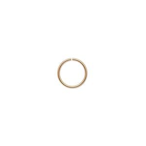 Jump ring 1pkg10 14Kt gold-filled, 9mm round, 20 gauge / 7.5mm inside diameter