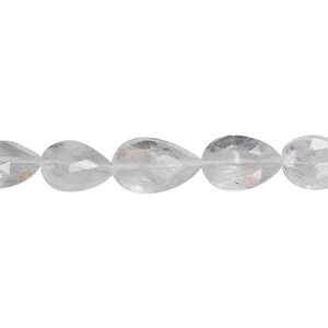 Rainbow moonstone 1pkg1, hand-cut flat faceted teardrop bead natural 15.5-16 inch 9x7mm