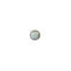 Bead 1pkg1, labradorite (natural) and sterling silver, 6.5mm , top-drilled double-sided faceted flat round. image number 0
