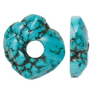 Magnesite 1pkg1, freeform donut focal 38x29mm-42x37mm