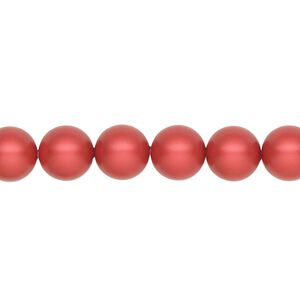 Pearl 250pk rouge, Swarovski&reg; 8mm round 5810