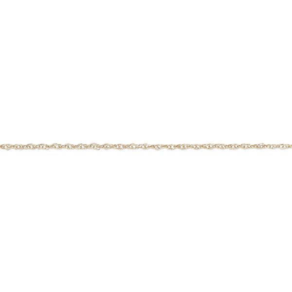 Chain 1pkg1 14Kt gold rope, 0.5mm triple, Gossamer&trade; 5 foot unfinished image number 0