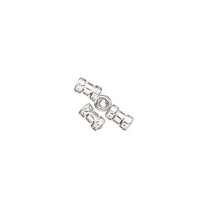 Crimp 1pkg4 sterling silver, 5.5x3mm round tube / 1.5mm inside diameter, JBB Findings