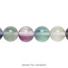 Rainbow fluorite 1pkg1, round bead natural 15.5-16 inch 10mm image number 1