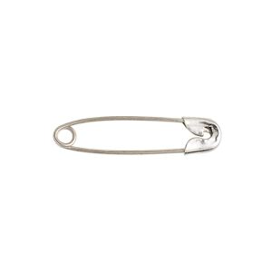 Safety pin 1pkg25 silver-finished, 1 inch, steel