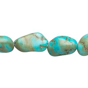 Magnesite 1pkg1, nugget bead 15 inch medium