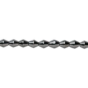 Hemalyke&trade; 1pkg1, double cone bead 15.5-16 inch 5x4mm