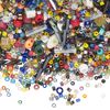 Seed bead mix, glass, pkg/100g, round, mixed mixed colors. image number 0