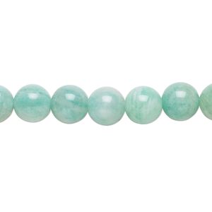 African amazonite 1pkg1, round bead natural 15.5-16 inch 8mm