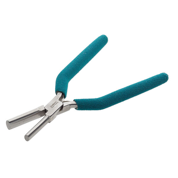 Pliers, Wubbers&reg; Designer Mandrel, pkg/1, large oval mandrel, steel and rubber, 6.75 inches. image number 1