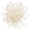 Component mix, Dentalium shell (bleached), 15-30mm undrilled. Sold per 1-ounce pkg, approximately 225-255 shells. image number 1