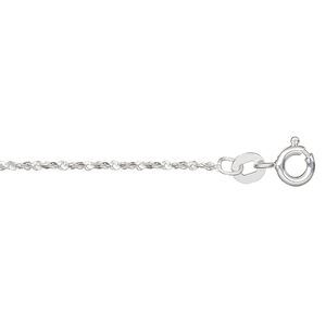Chain 1pkg1 sterling silver serpentine, 1mm twisted / mixed clasp, Gossamer&trade; 20 inch