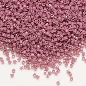 Seed bead, Delica&reg;, glass, pkg/50g, #11 round, Duracoat&reg; opaque outside dyed hydrangea (DB-2137).