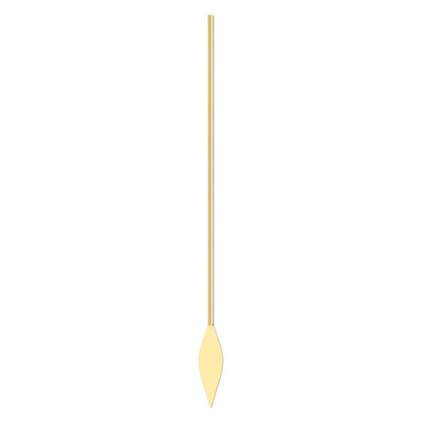 Paddle pin 1pkg10 14Kt gold-filled, 1.75 inch / spear, 23 gauge image number 0
