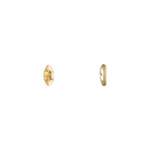 Citrine 1pkg2, hand-cut faceted marquise gem 6x3mm