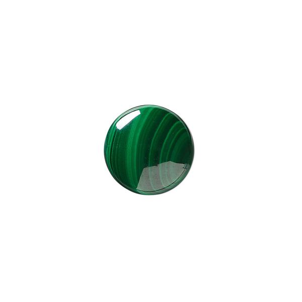 Malachite 1pkg1, calibrated round cab natural 14mm image number 0
