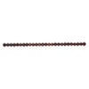Freshwater pearl 1pkg1, semi-round, 15.5-16 inch dark copper rose 8-10mm cultured image number 1