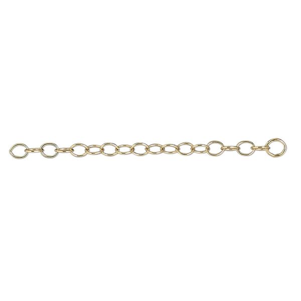Extender chain 1pkg1 14Kt gold-filled cable, 2.8mm, 2 inch image number 0