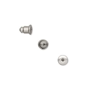 Earnut 1pkg100, 6x5mm barrel, stainless steel 50 pair