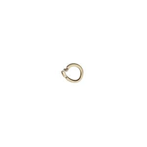Loop Lock&trade;, JBB Findings, antiqued brass, 6mm smooth round. Sold per pkg of 4.