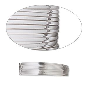 Wire, stainless steel, soft, round, 22 gauge. Sold per pkg of 10 meters.