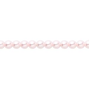 Pearl 500pk rosaline, Swarovski&reg; 4mm round 5810