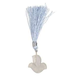Grey moonstone 1pkg1, carved flying bird drop natural, 20x19mm