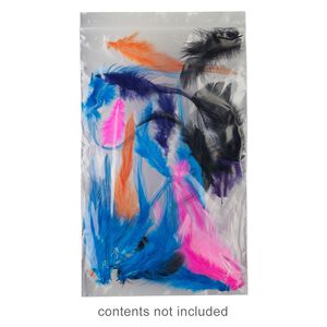 Bag, Tite-Lip&trade;, plastic, clear, 4x7-inch top zip. Sold per pkg of 1,000.