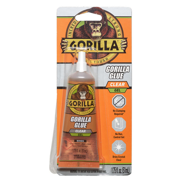 Adhesive 1pkg1 GORILLA&reg; Glue Gel, clear, 1.75 fl oz. image number 1