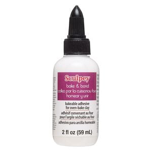 Adhesive 1pkg1 Sculpey&reg; bake & bond, white, 2 fl oz.