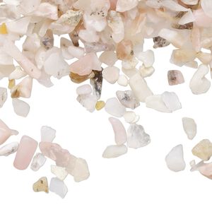 Pink opal 1pkg2oz, undrilled inlay chip natural mini