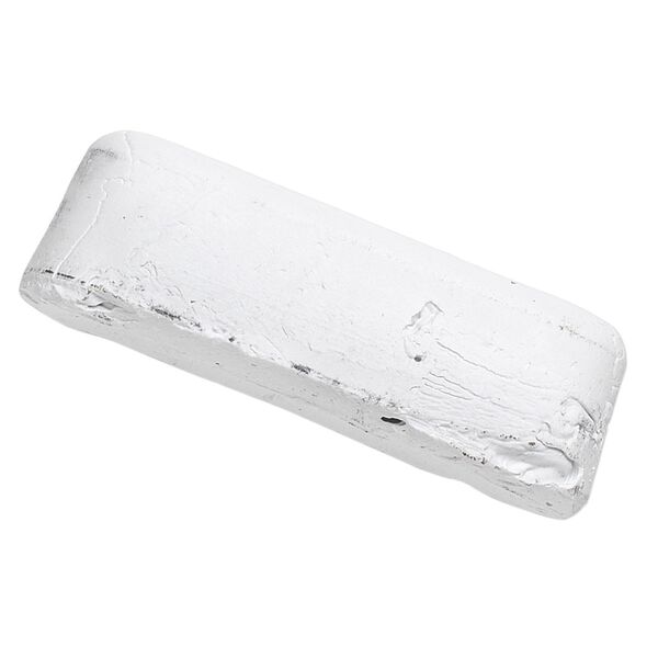 Polishing Compound Block, clay, white, ultra-fine grit, 2-1/2x1/2 inches for Jooltool&trade;. Sold per 1-ounce block. image number 0