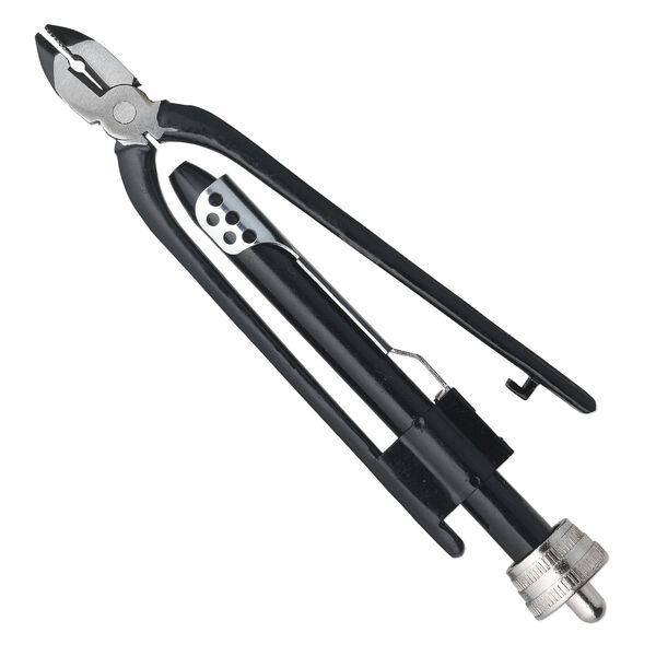 Pliers, wire twist, carbon steel, black and silver, 8-1/4 inches. Sold individually. image number 1