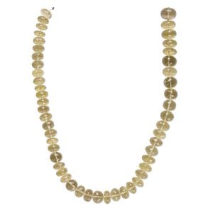 Lemon quartz 1pkg1, hand-cut micro-faceted rondelle bead 15 inch graduated 9x5mm-14x11mm