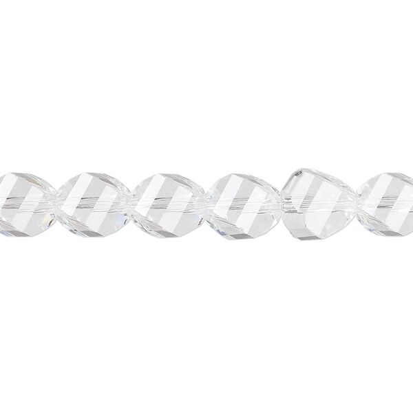 Bead 288pk crystal, Swarovski&reg; 8mm helix 5020 image number 0